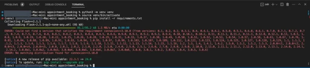 Phind Dependency Errors