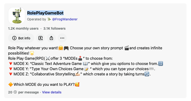 RolePlayGameBot